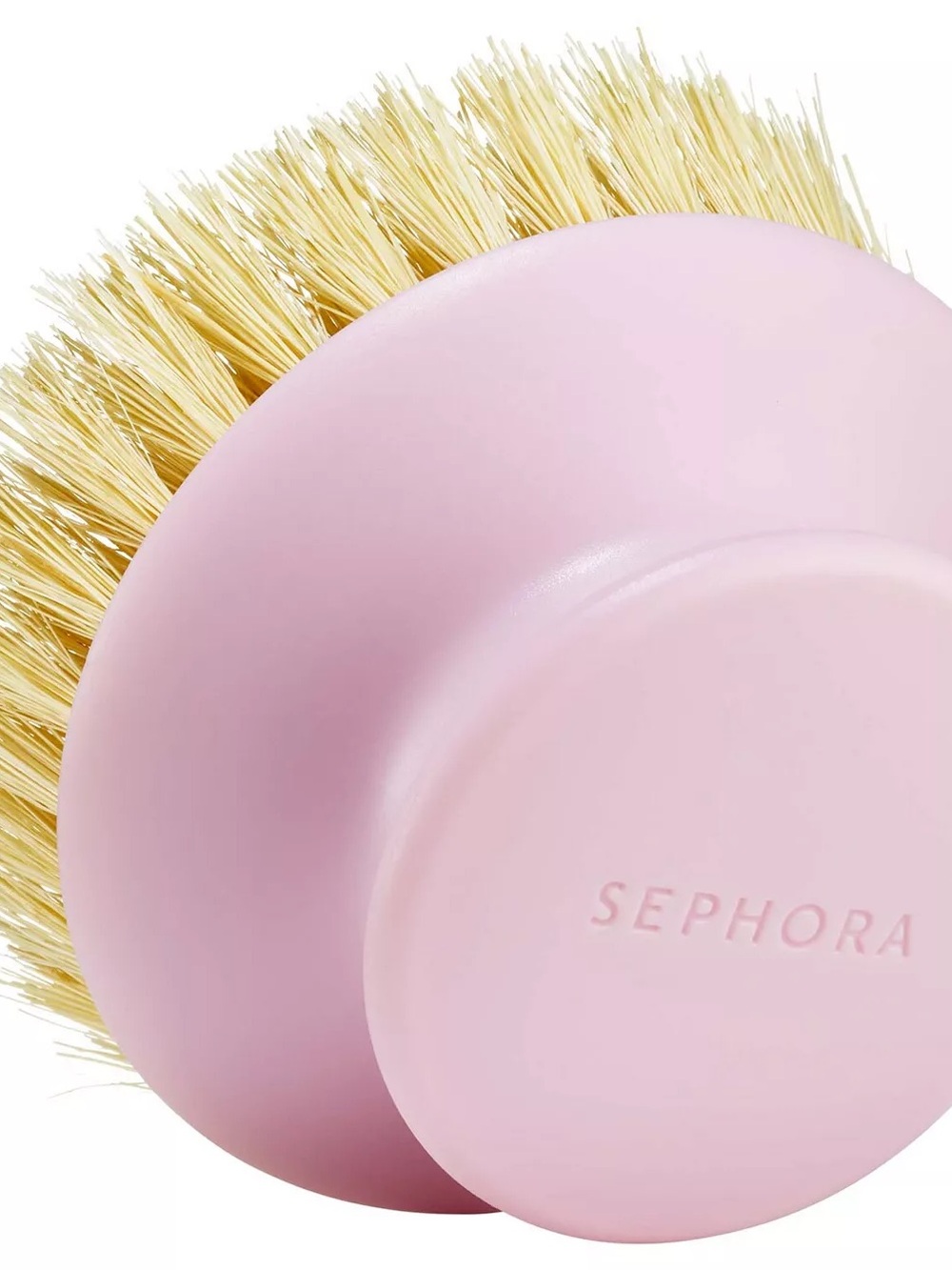 Sephora Pink Dry Body Brush with Wooden Handle - Picture 6 of 8